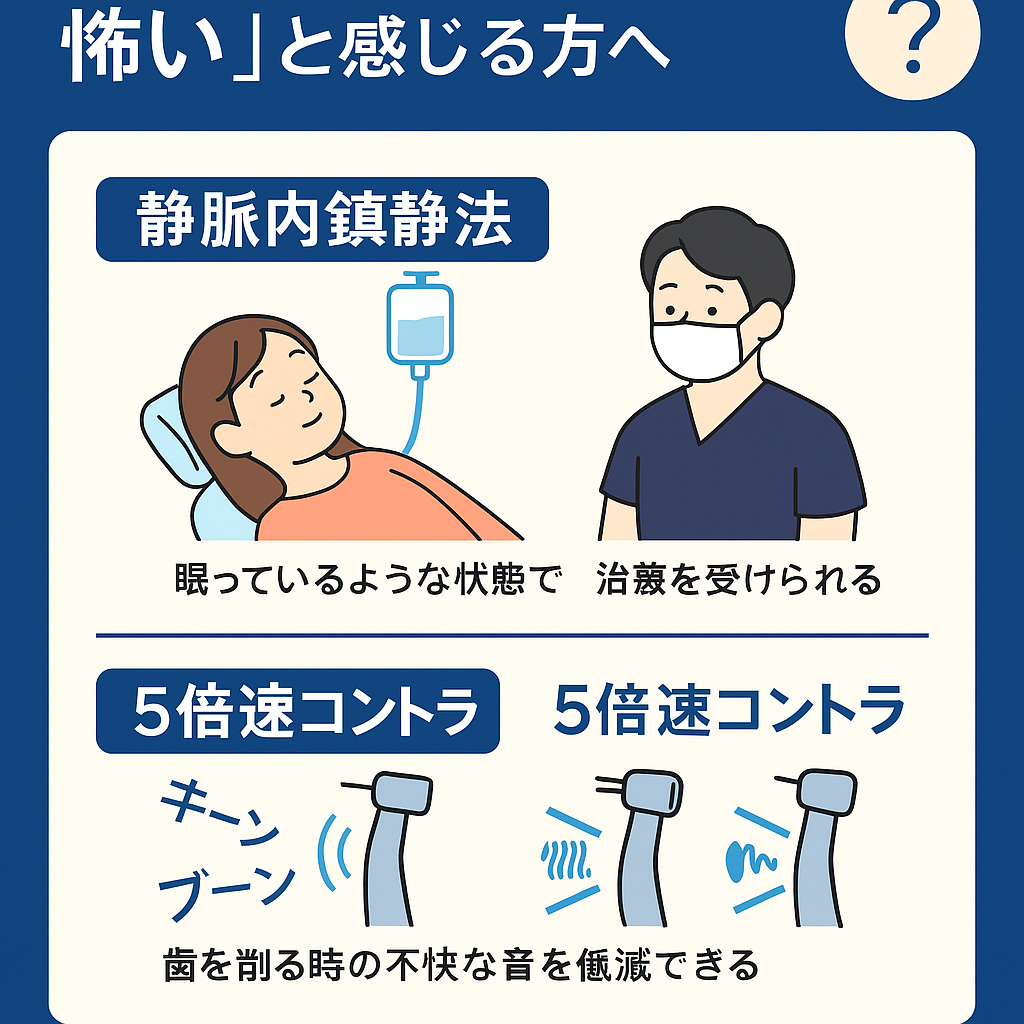 【池袋 歯医者が怖い方へ】歯科恐怖症・苦手意識がある方でも安心して通える歯科医院を目指して